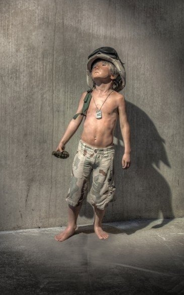 скульптура Boy Soldier. Фото: Tristan Schoonraad / Facebook