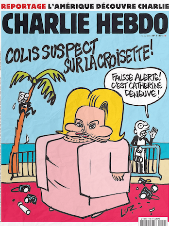 Обложка сатирического журнала Charlie Hebdo. Фото: hollywoodreporter.com