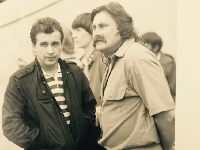 Назарий Яремчук и Николай Мозговой. Фото из личного архива Марии Яремчук