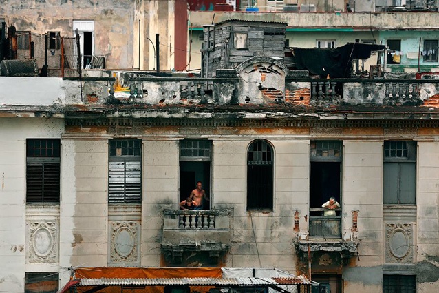 Жилой квартал Гаваны. Таким покинул свой социалистический рай великий команданте
