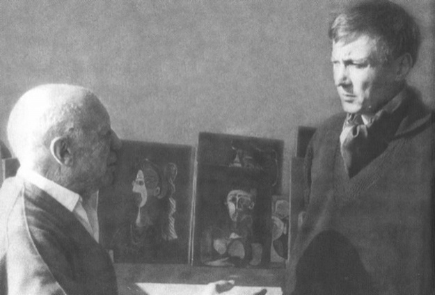 В мастерской у Пабло Пикассо, начало 70-х