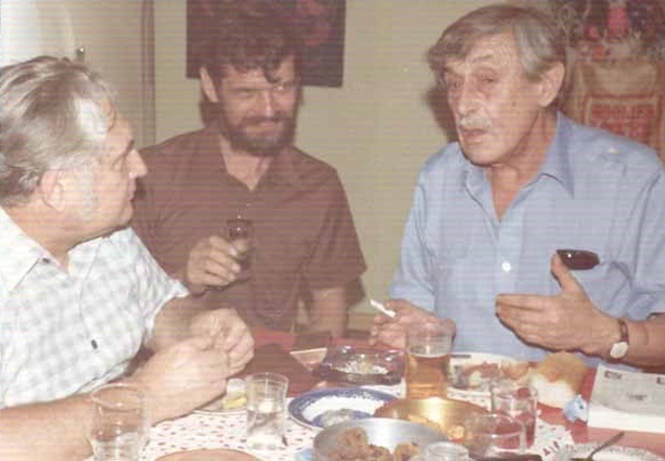 Супруг Нанины Праховой Алексеев, Никита и Виктор Некрасов, Австралия, 1981 год