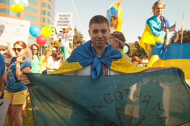 Евгений Афинеевский после премьеры на фестивале в Лос-Анджелесе, сентябрь 2014 года. «Для многих американцев мой фильм об украинских событиях стал холодным душем»