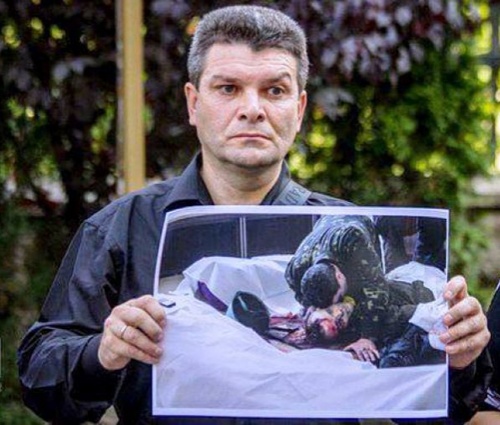 Отец погибшего Устима Голоднюка Владимир Голоднюк: «Не вижу в МВД какого-либо желания расследовать расстрел Небесной сотни»