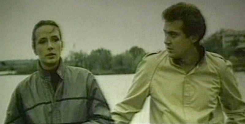 С Юлией Тарховой в мелодраме «Тихая застава», 1985 год