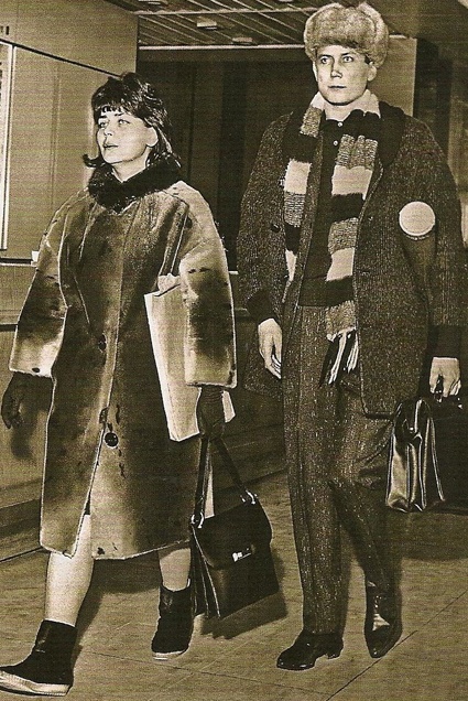 Со второй супругой Галиной Сокол-Лукониной, 1962 год