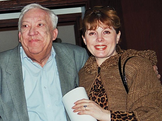 С Юрием Никулиным, 80-е годы