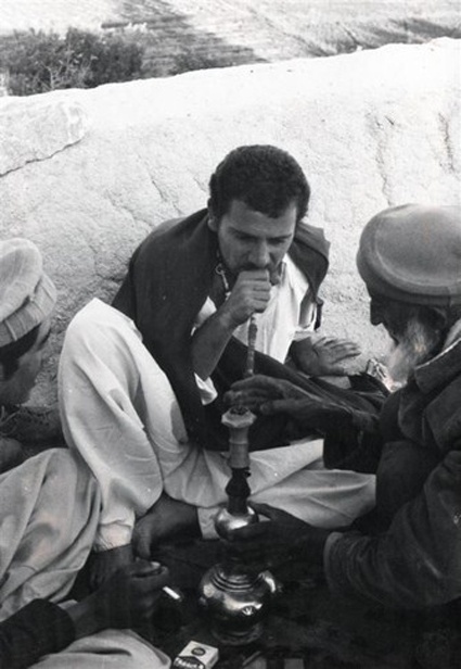 Кальян со старейшинами, Афганистан, 1981 год