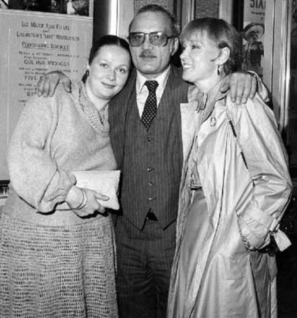 С Натальей Гундаревой и Людмилой Гурченко, 80-е годы