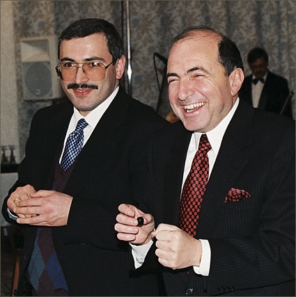 С Михаилом Ходорковским, 90-е годы