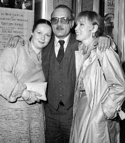 С Натальей Гундаревой и Людмилой Гурченко, 80-е годы