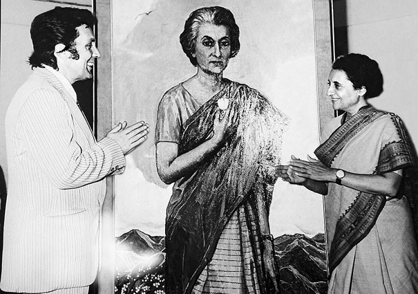 «Индира Ганди меня пригласила...  Первый раз ей Фурцева отказала, и вместо меня Налбандяна послали, но свой портрет Ганди возвратила ему, сказав: «Я не армянка»
