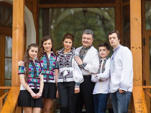 Семья часто собирается вместе. Фото: facebook.com/petroporoshenko