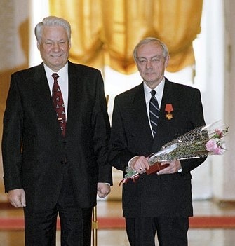 Кирилл Лавров и Борис Ельцин. Фото: visualrian.ru 