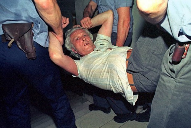 Задержание Степана Хмары омоновцами в гостинице «Украина», Киев, 18 июля 1991 года