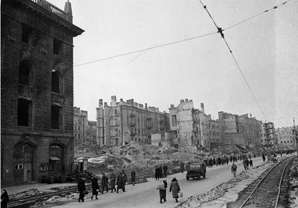 Киев, Крещатик,1944 год