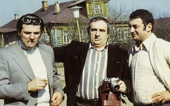 С Александром Ширвиндтом и Григорием Гориным, 70-е